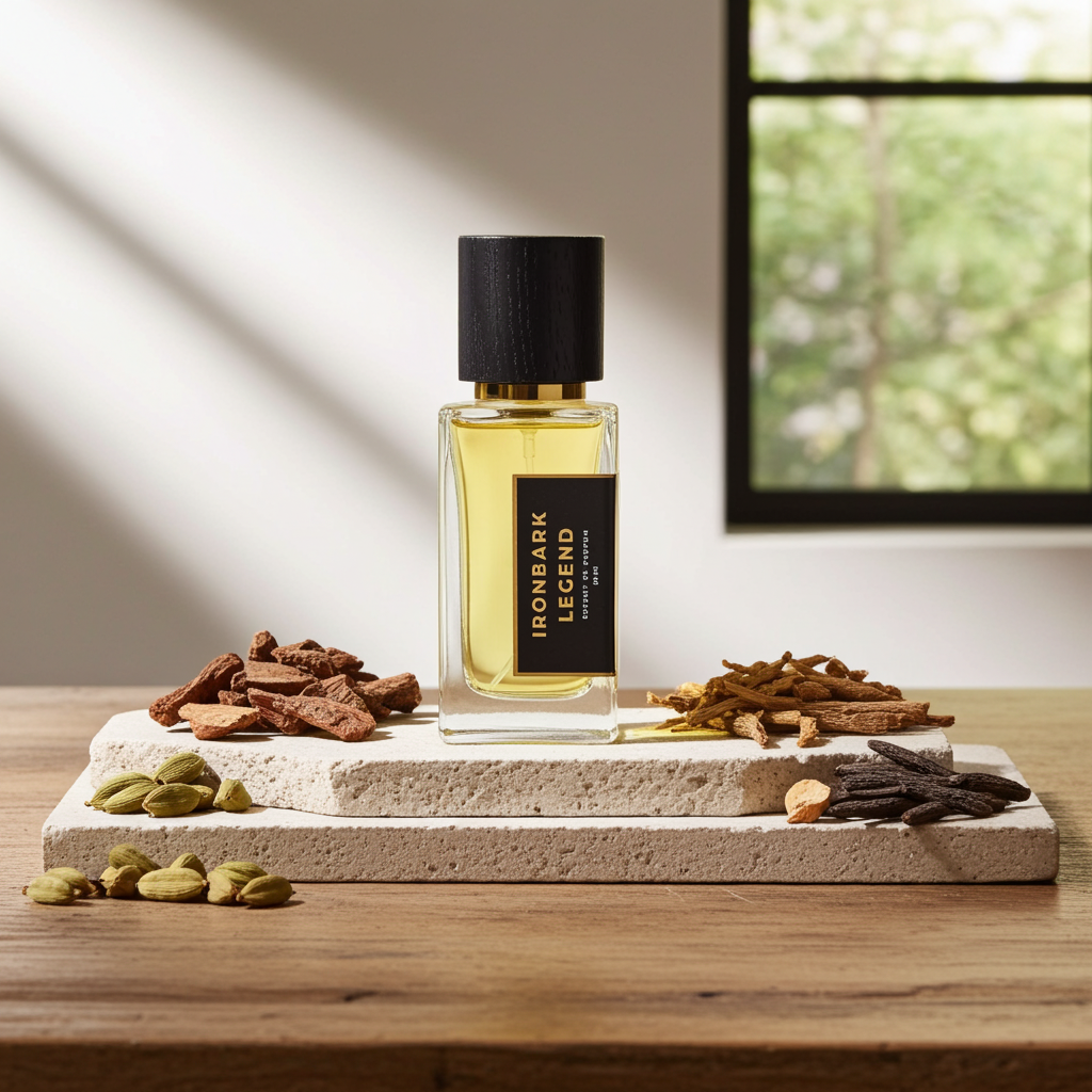 Ironbark Legend Extrait de Parfum 50ml - Inspired by Tom Ford Oud Wood | Woody Oud Sandalwood Amber