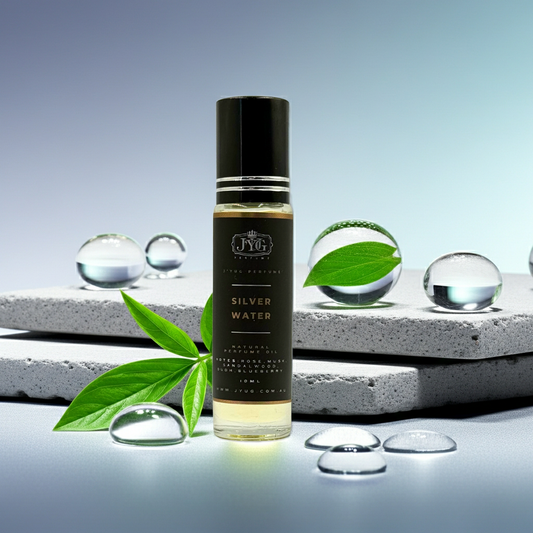 SILVER WATER natural roll-on perfume oil - calming fragrance for daily wear