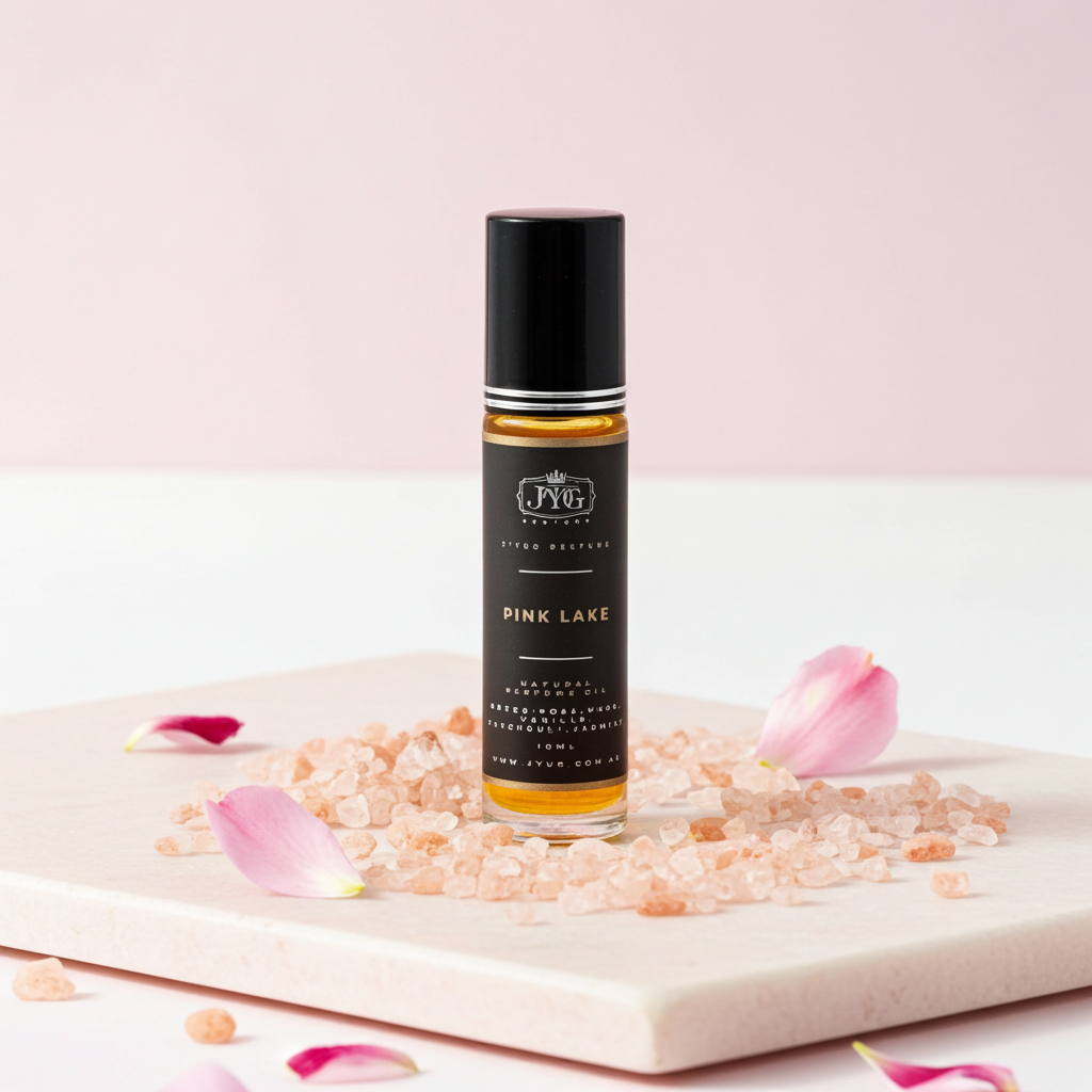 PINK LAKE natural perfume oil roll-on - Australian-made romantic fragrance