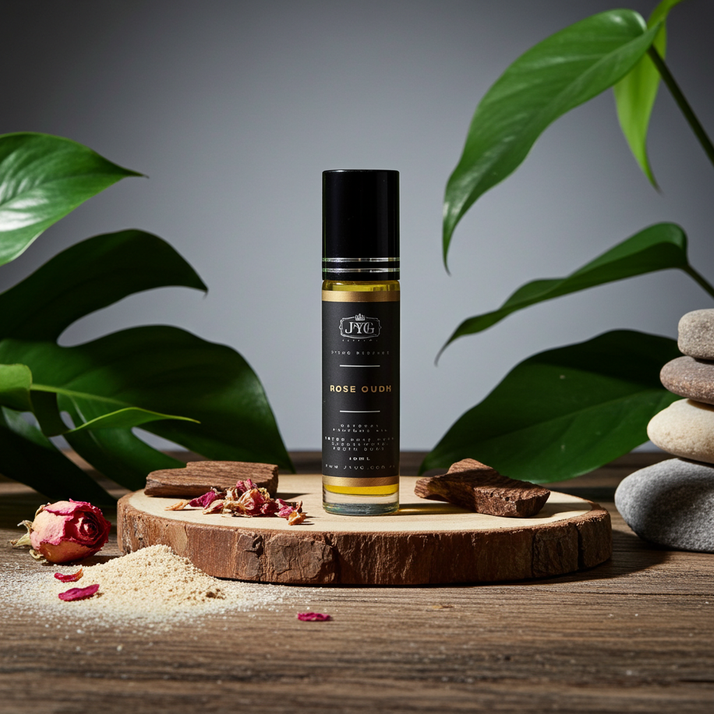 ROSE OUDH roll-on for bold personalities - Australian-made luxury perfume oil