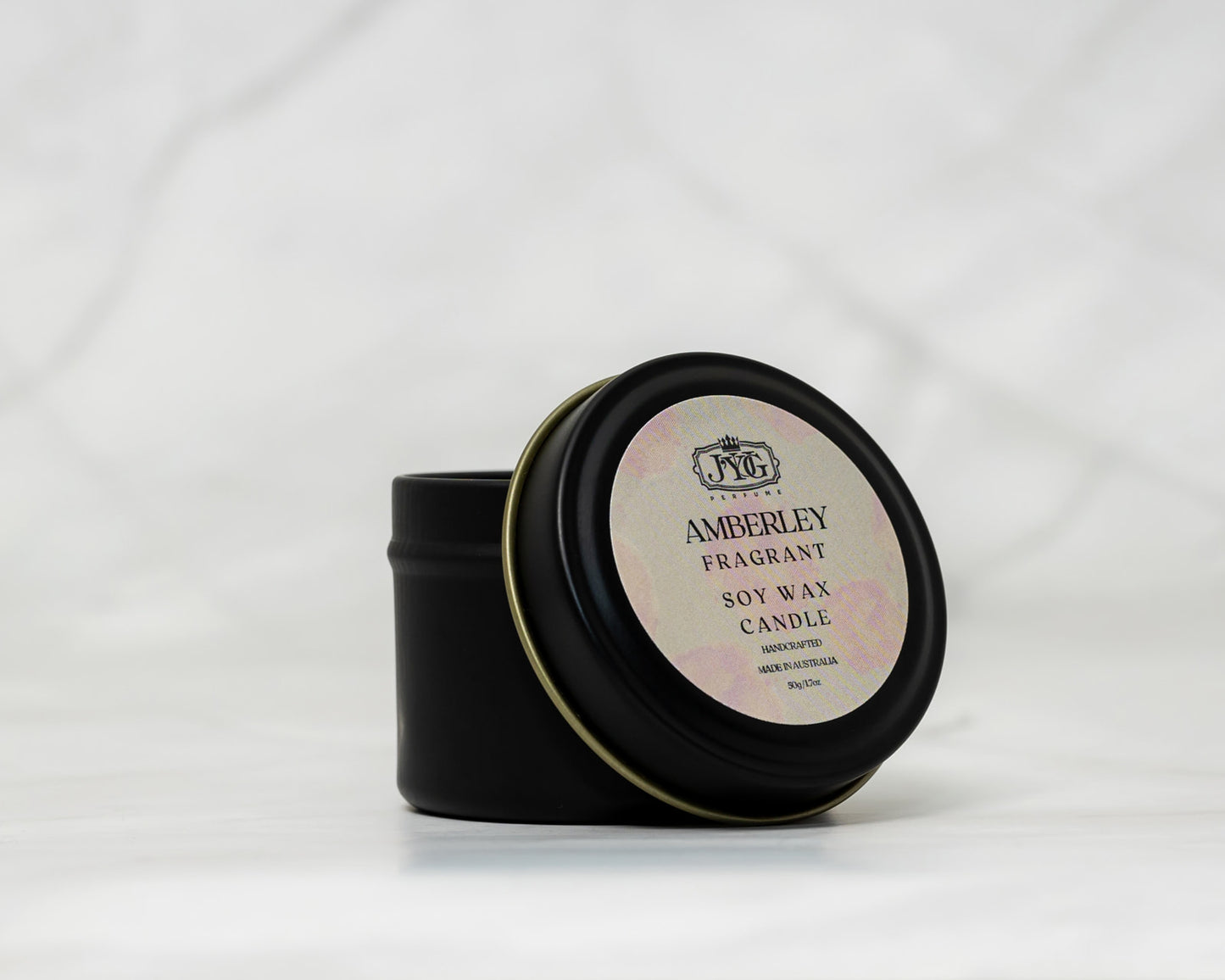 Candle Discovery Pack showing Moonlight, Amberley, Bloomusk and Wanderer candles