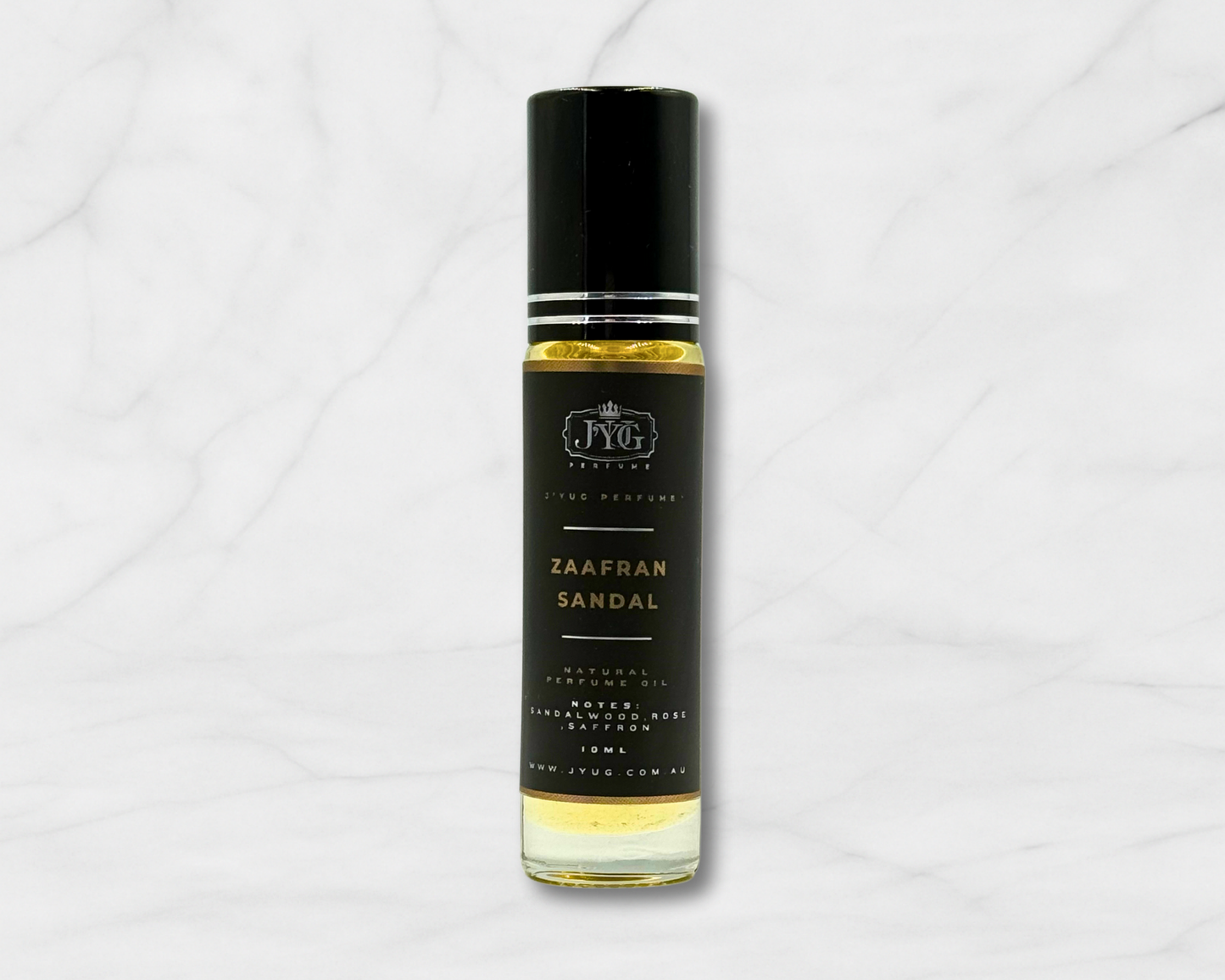 Zaafran Sandal spiritual roll-on perfume oil - 8-10 hour longevity