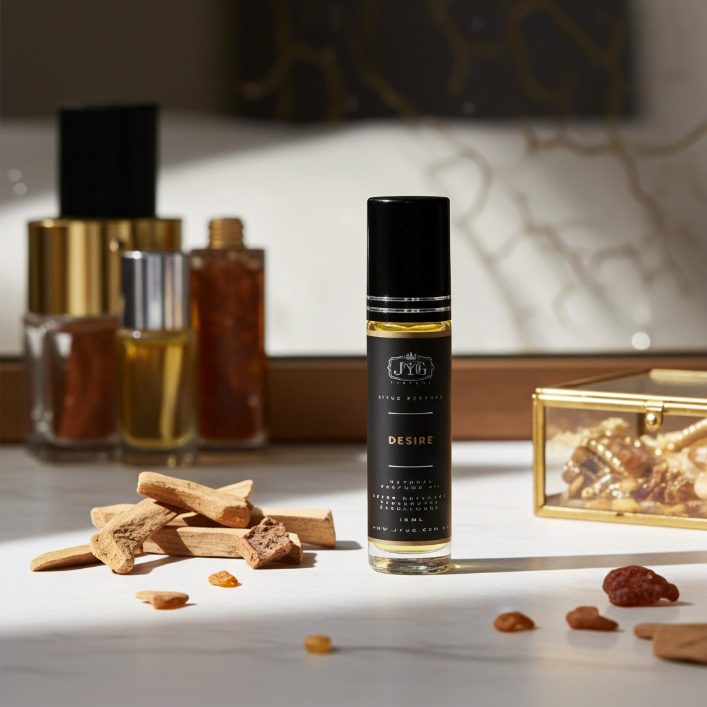 DESIRE roll-on perfume oil - Ayurvedic formula by J'YUG Australia