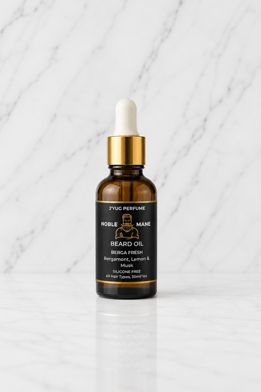 Berga Fresh Beard Oil 30ml | Citrus Bergamot Lemon Grooming