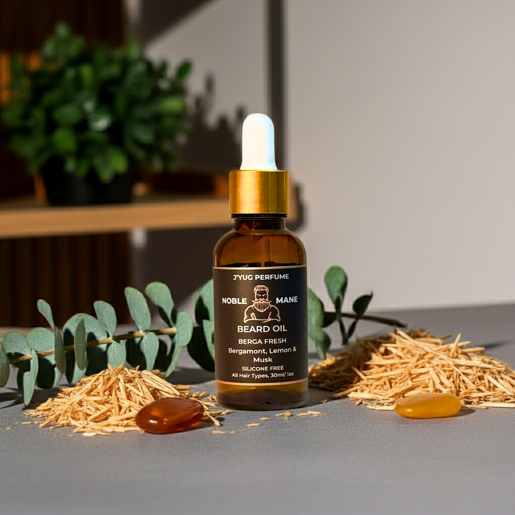 Berga Fresh beard oil for revitalizing and softening - Australian-made