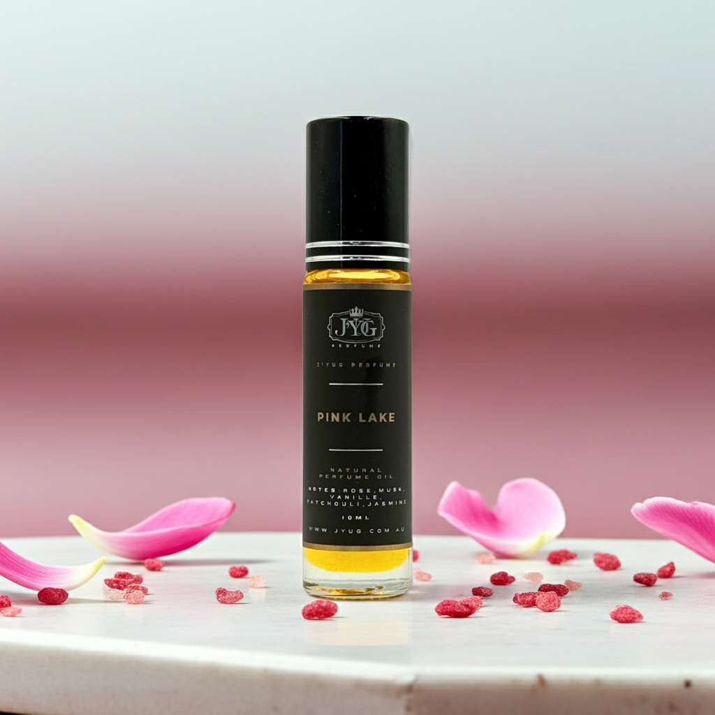 PINK LAKE romantic roll-on perfume oil - natural hand-blended formula