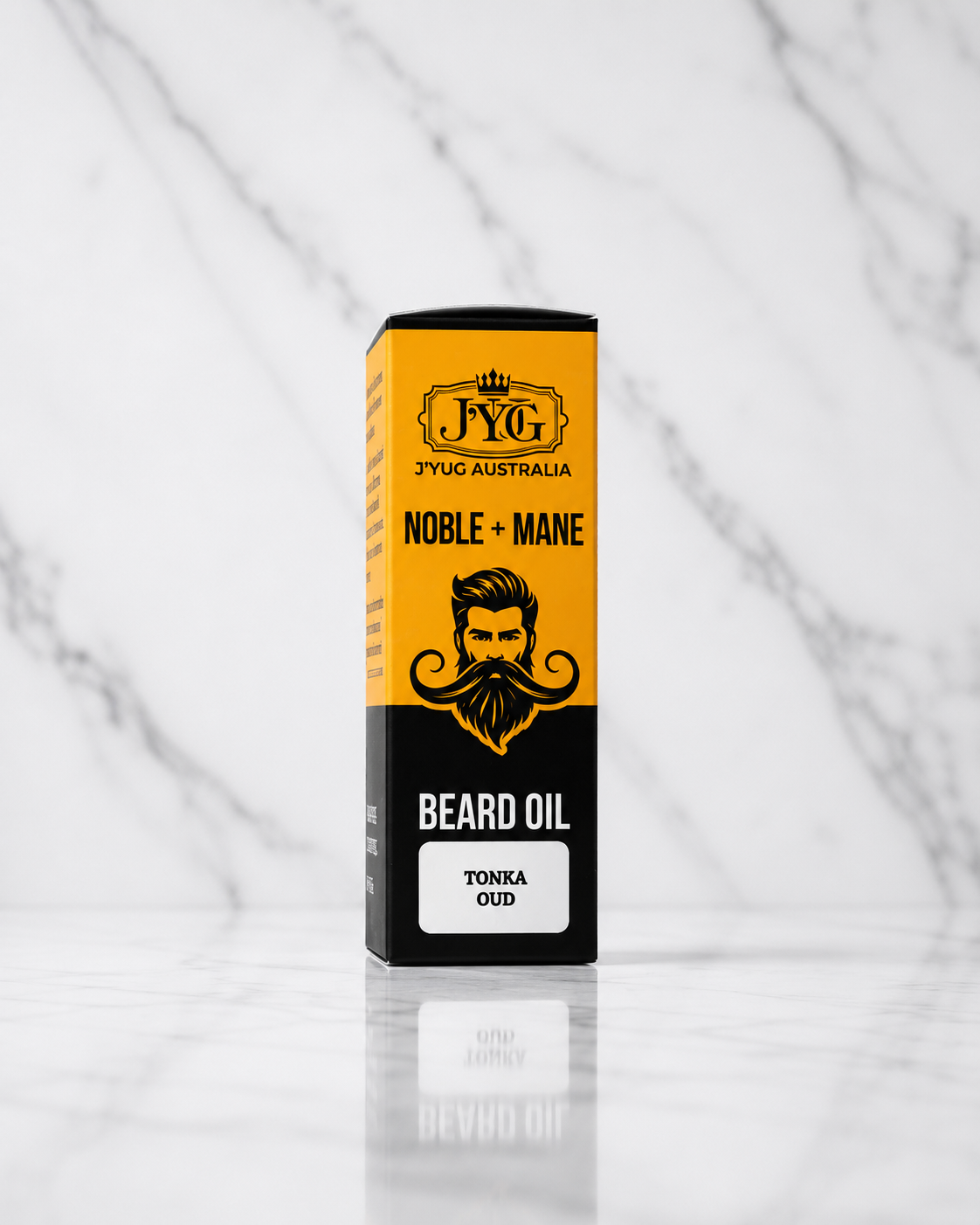 Tonka Oud Beard Oil 30ml | Premium Grooming with Oud & Saffron