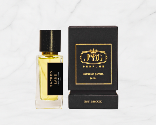 Sacred Land citrus perfume 50ml with Amalfi lemon, jasmine and amber by J'YUG Australia