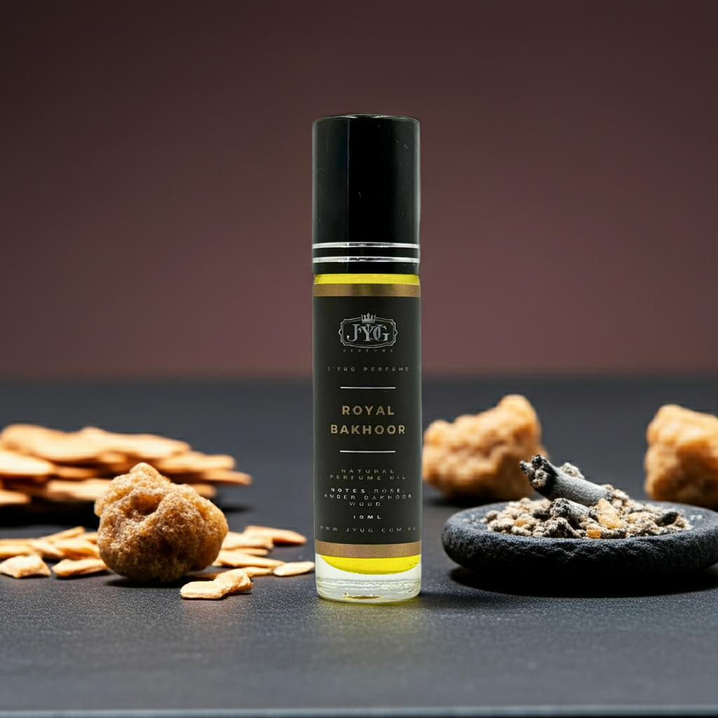 ROYAL BAKHOOR aged oil blend roll-on - regal fragrance by J'YUG