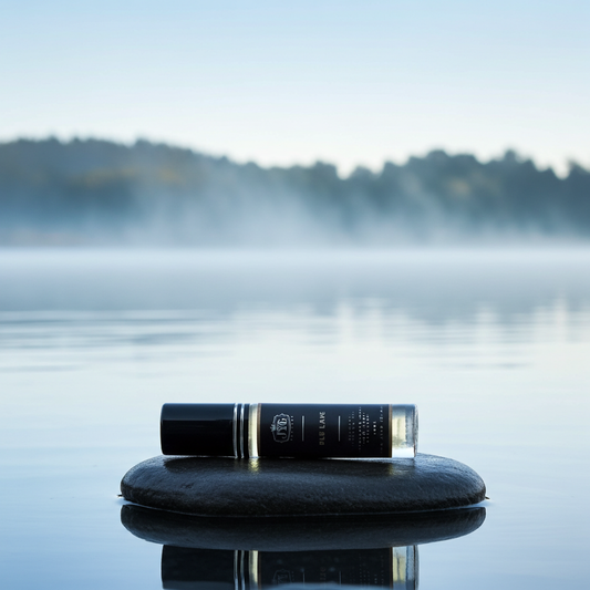 BLUE LAKE confidence-boosting roll-on perfume oil - 10+ hour longevity