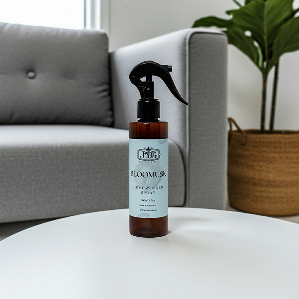 Bloomusk room spray - floral fruity home fragrance by J'YUG