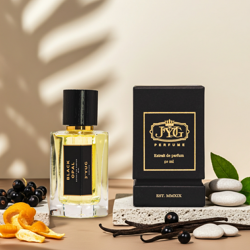 Black Opal Extrait de Parfum 50ml - Inspired by Giorgio Armani Sì Fiori | Fruity Floral Black Currant Rose Vanilla
