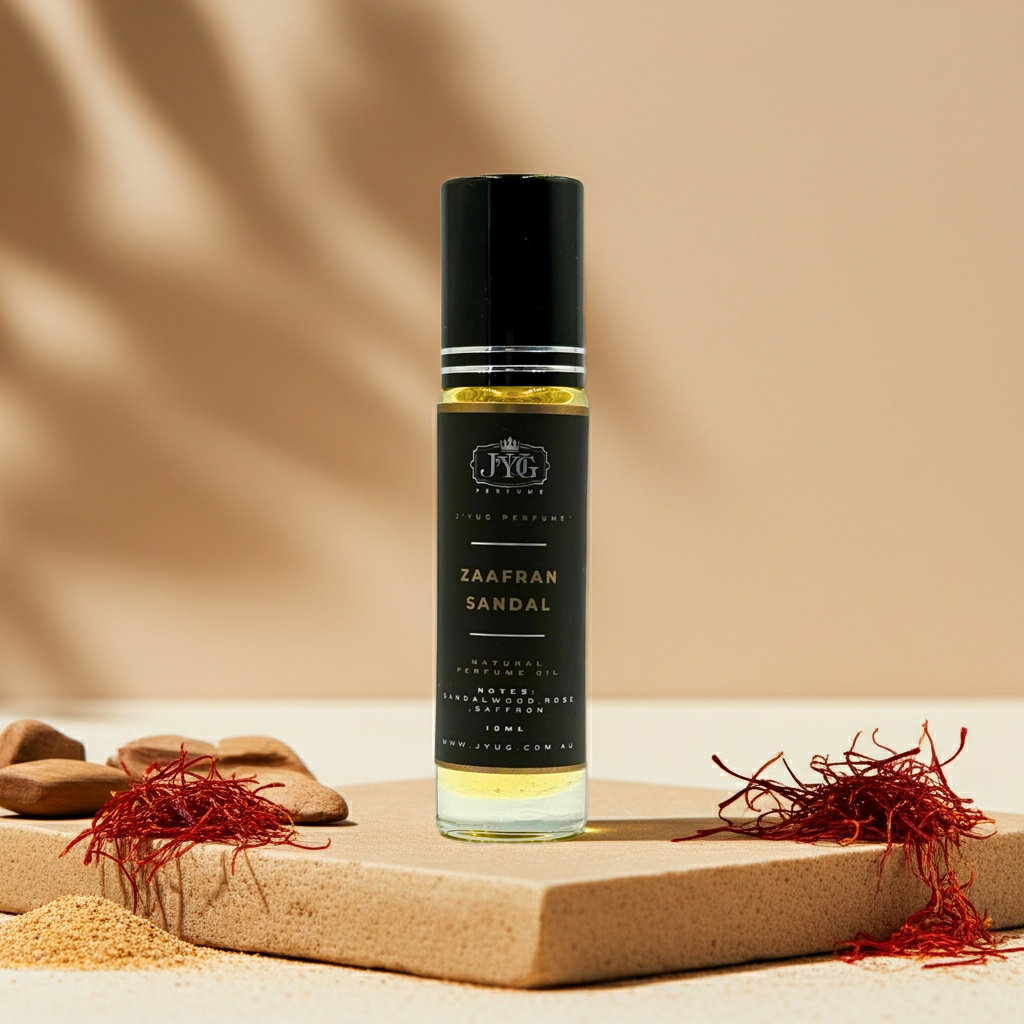 Spiritual fragrance roll-on for warmth and inner peace